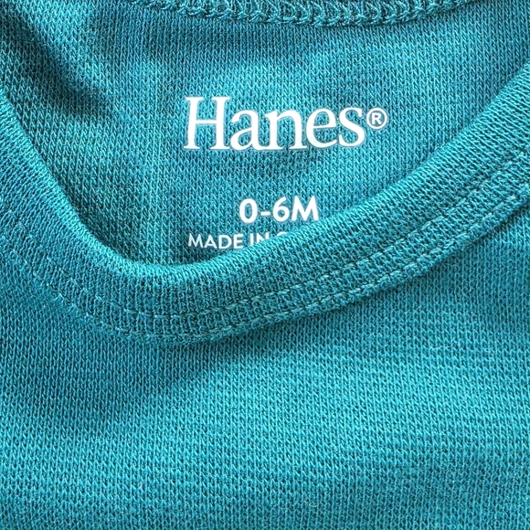 🔥5 FOR $25🔥NWOT 6 Pack Bundle Hanes Short Sleeve Onesies, 0-6M - Picture 11 of 14